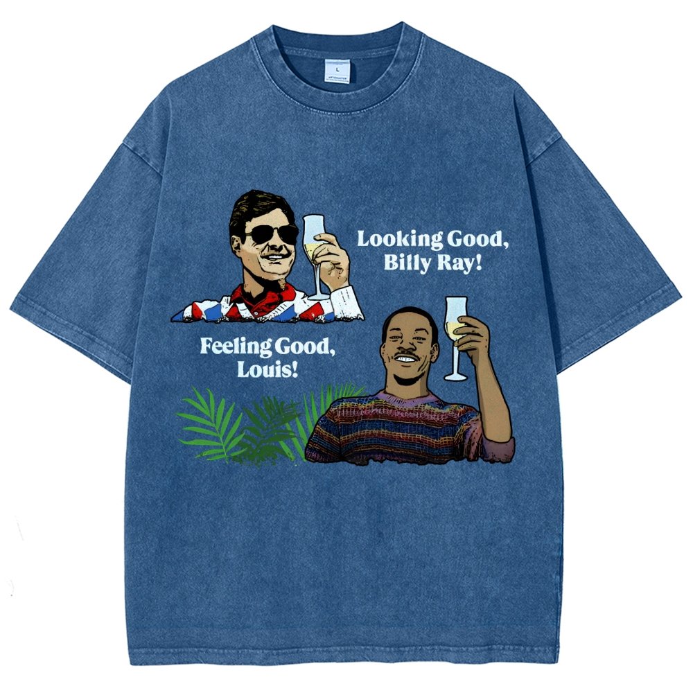 Looking Good Billy Ray! Feeling Good Louis! Vintage Distressed T-shirt