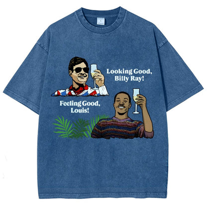Looking Good Billy Ray! Feeling Good Louis! Vintage Distressed T-shirt