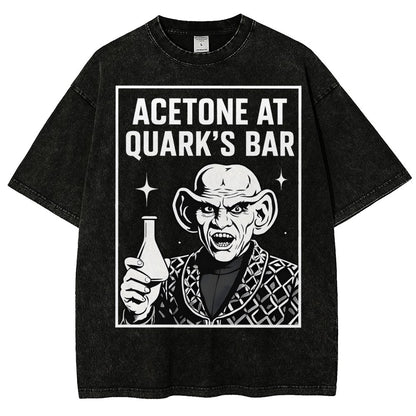 ACETONE AT A SPACE BAR Vintage Distressed T-shirt