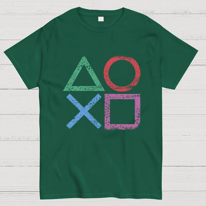 Gaming symbols Geeky T-Shirt