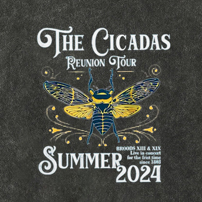 The Cicadas Reunion Tour Summer 2024 Cotton Hat