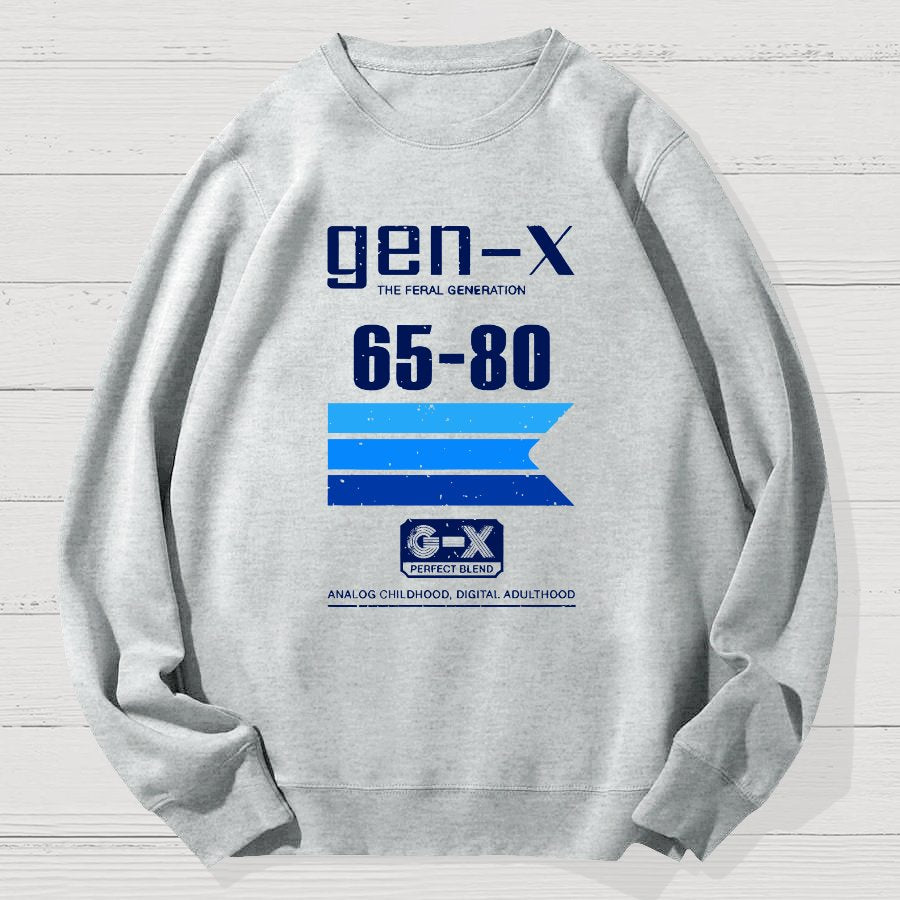 Feral Memories Geek Cotton Sweatshirt
