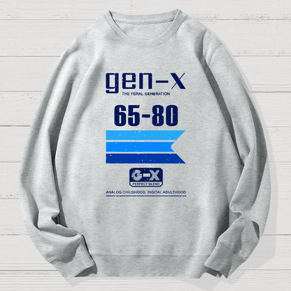Feral Memories Geek Cotton Sweatshirt