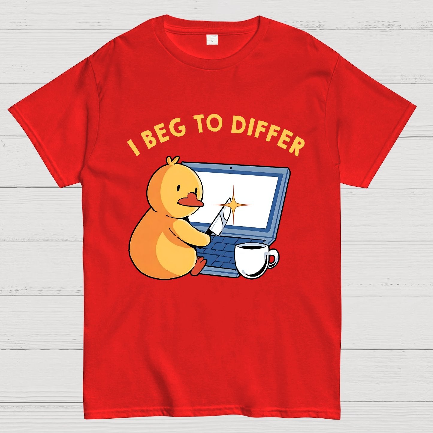 I Beg To Differ Geek T-Shirt