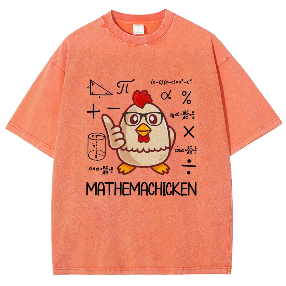 Math Pun Vintage Distressed T-shirt