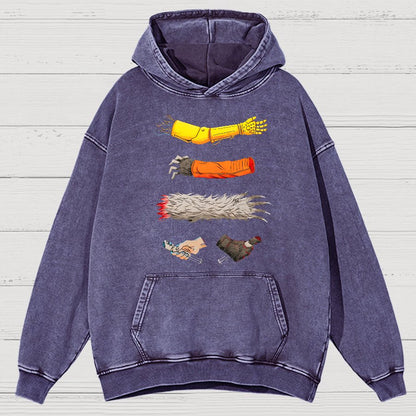 Casualties of Wars Vintage Distressed Hoodie