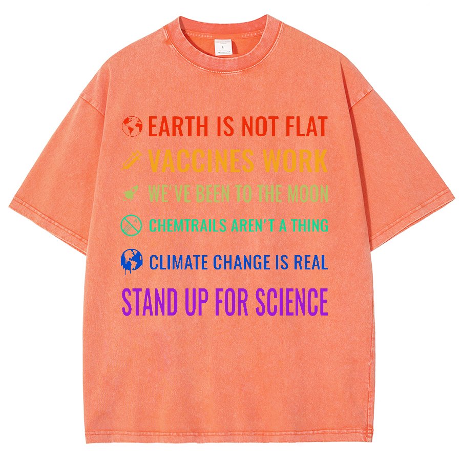 Stand Up For Science! Vintage Distressed T-shirt