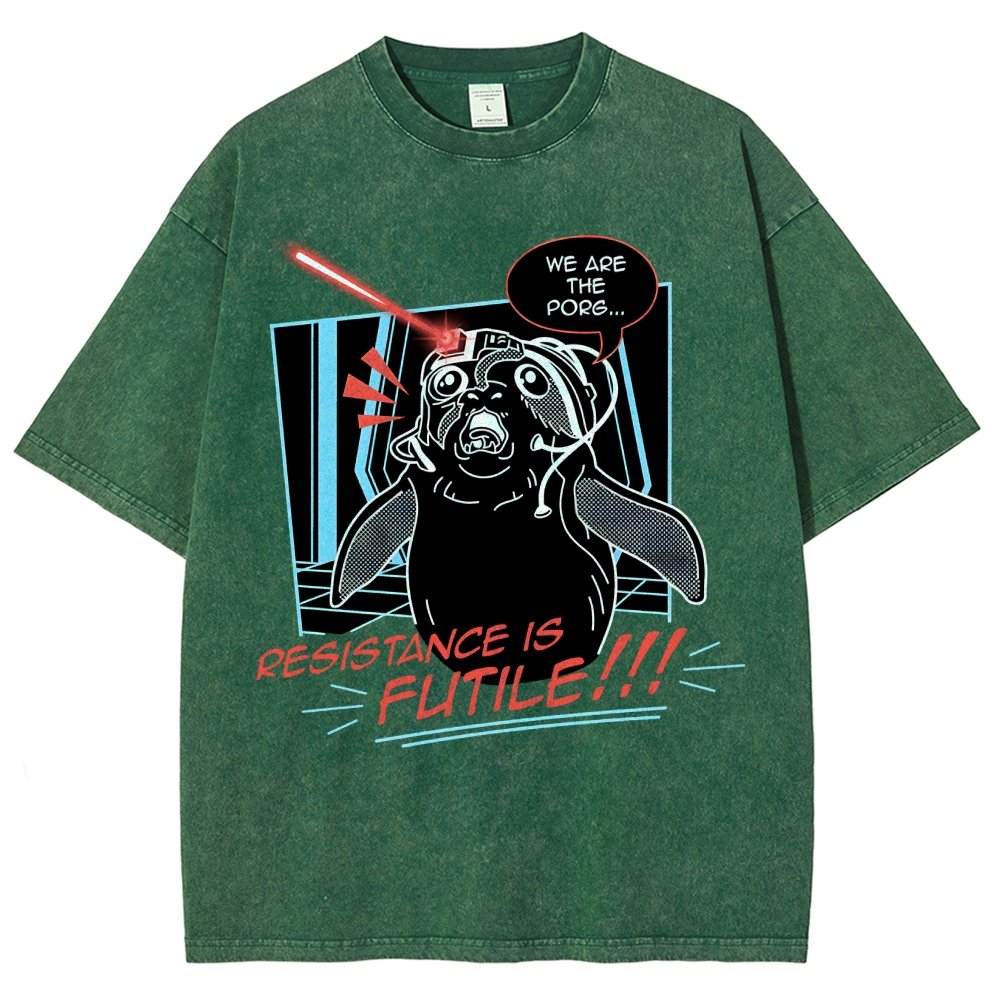 We Are Unstoppable Is Futile   Vintage Distressed T-shirt