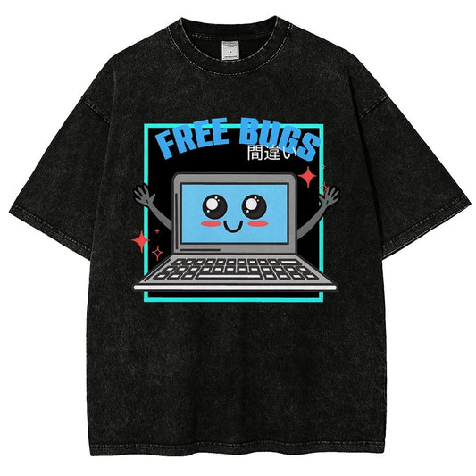 Free Bugs Vintage Distressed T-shirt