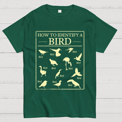 How To Identify A Bird Geek T-Shirt