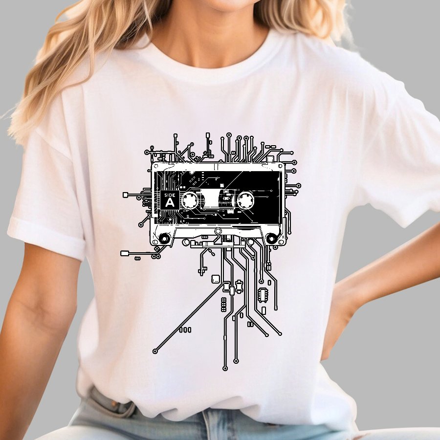 Retro Cassette Geek T-Shirt