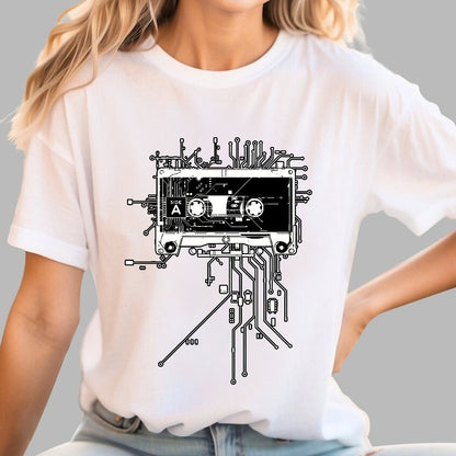 Retro Cassette Geek T-Shirt