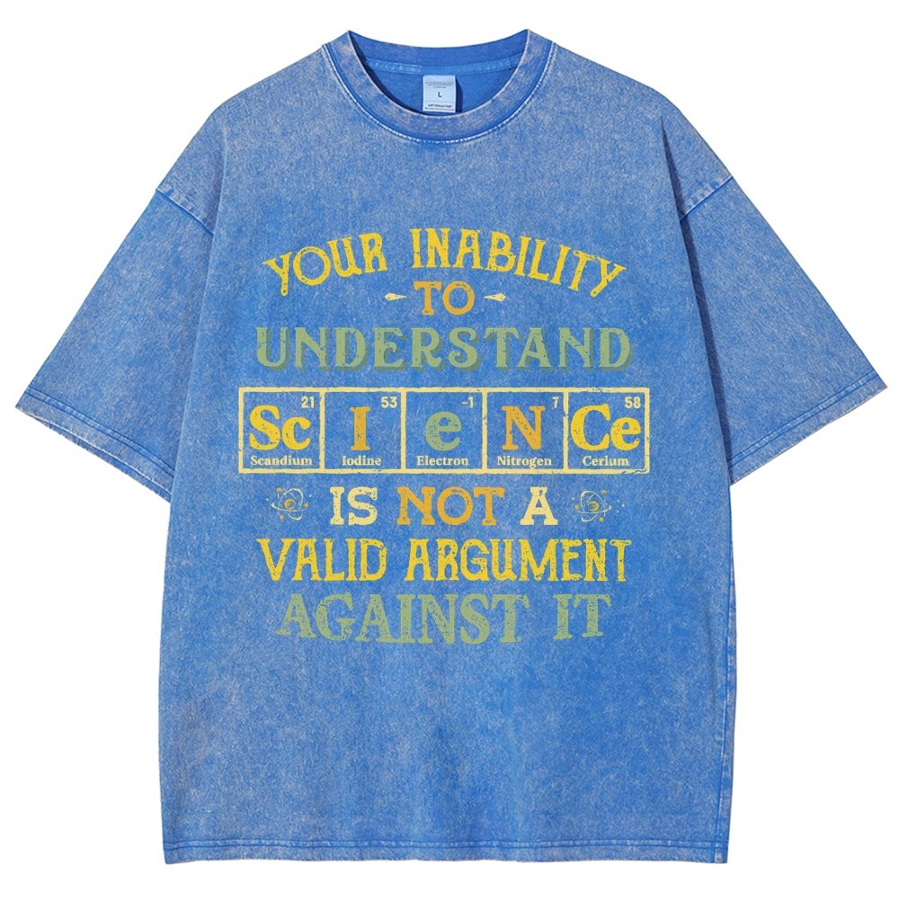 Understanding Science Vintage Distressed T-shirt