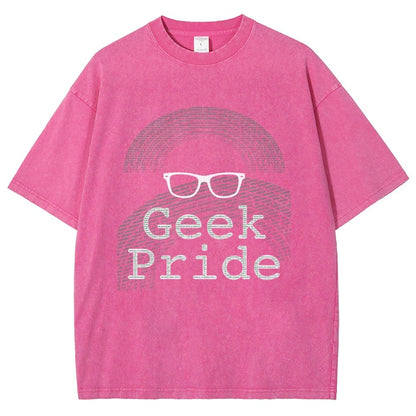 Geek Pried Vintage Distressed T-shirt