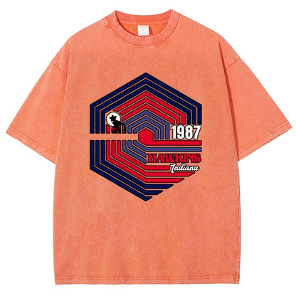 Stranger 87 Vintage Distressed T-shirt