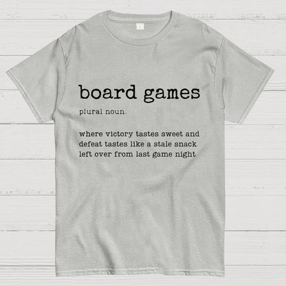 Board Games Definition Geeky T-Shirt