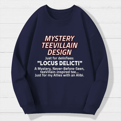 Locus Delicti Geek Cotton Sweatshirt
