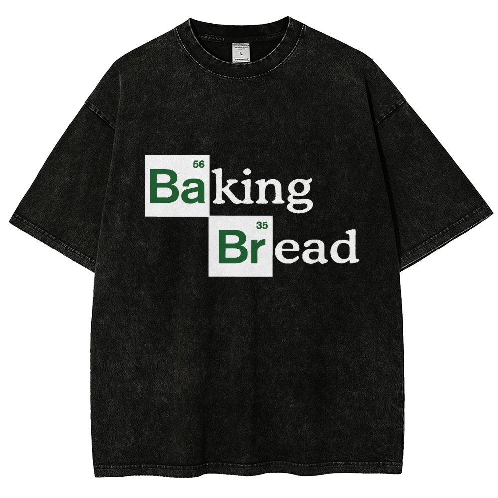 Baking Bread Vintage Distressed T-shirt