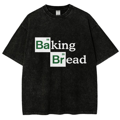 Baking Bread Vintage Distressed T-shirt