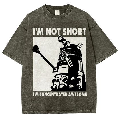 I'm Not Short I'm Concentrated Awesome Vintage Distressed T-shirt
