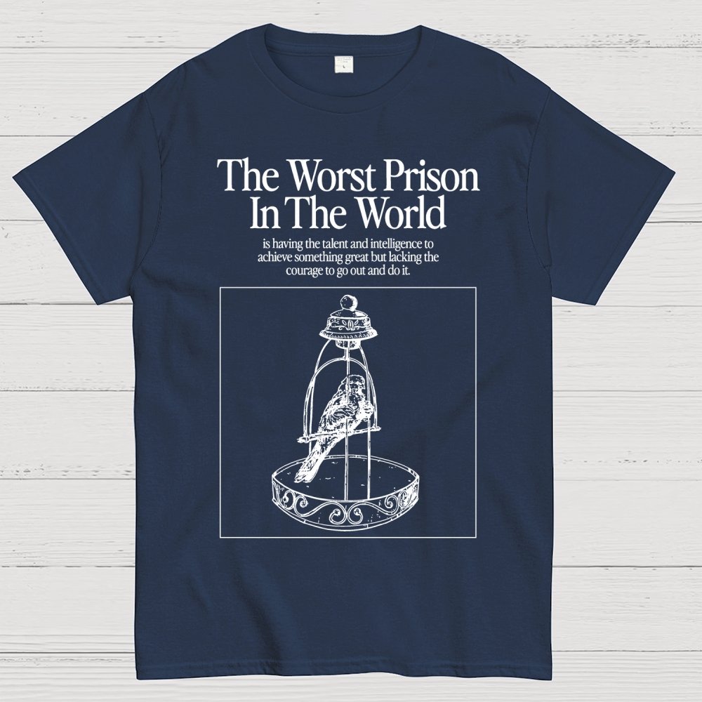 Bird in a cage Geek T-Shirt