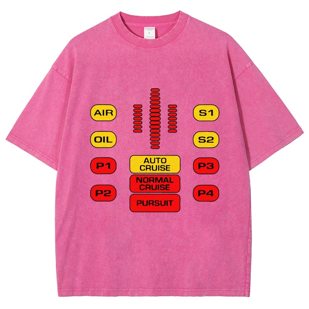 Kit Dashboard Supercar Vintage Distressed T-shirt