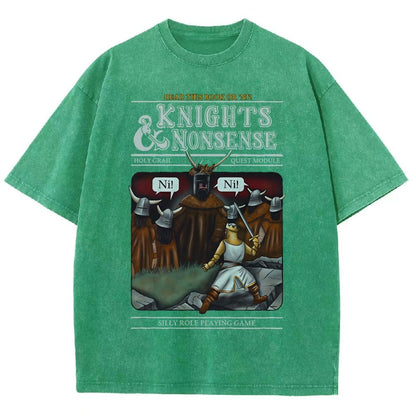 Knights & Nonsense Vintage Distressed T-shirt