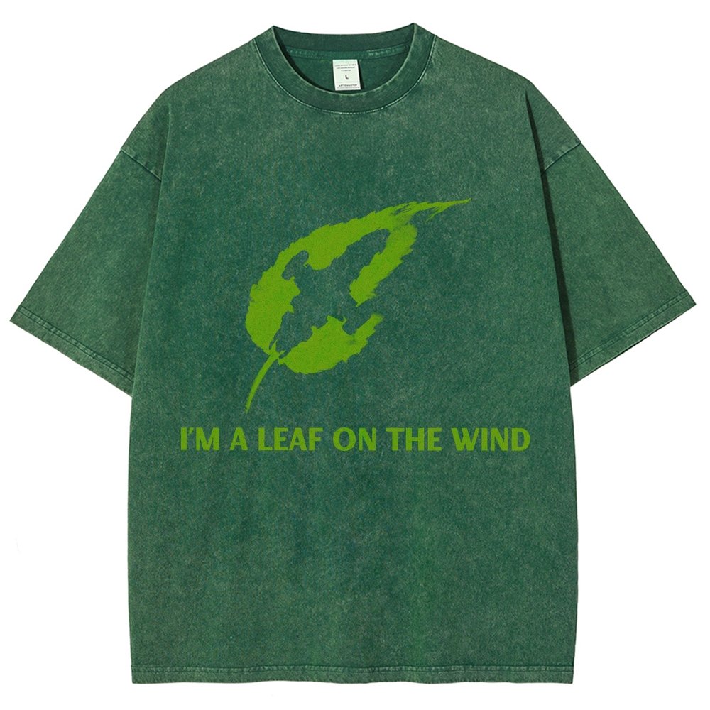 I'm A Leaf On The Wind. Vintage Distressed T-shirt