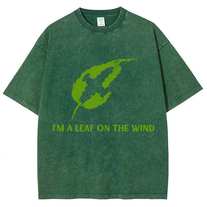 I'm A Leaf On The Wind. Vintage Distressed T-shirt