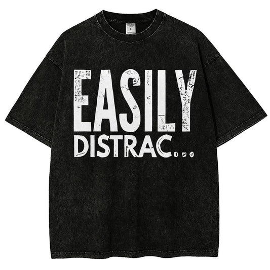 ADHD OCD Awareness Vintage Distressed T-shirt