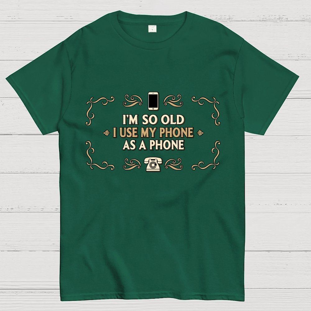 Old Phone Geek T-Shirt