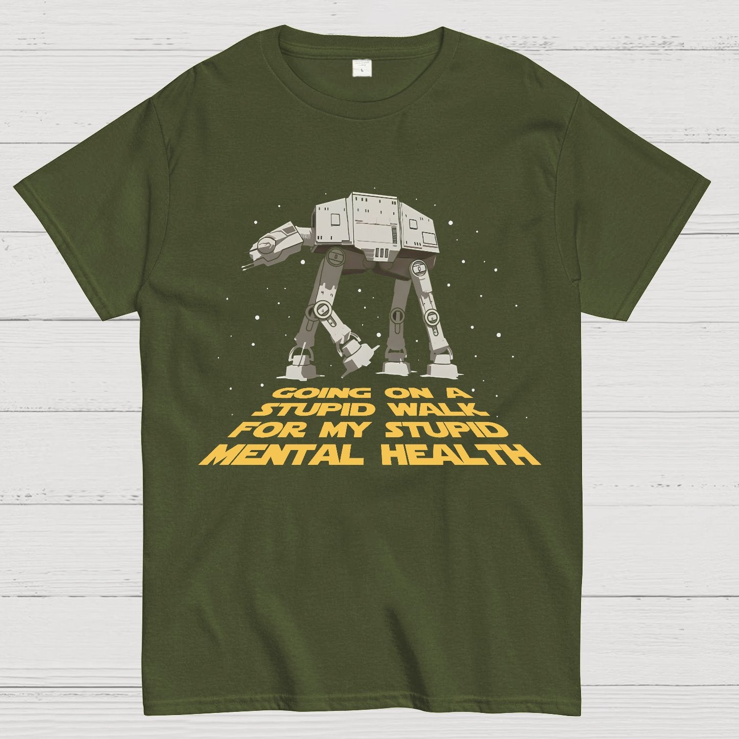 Galactic Walk Nerdy T-Shirt