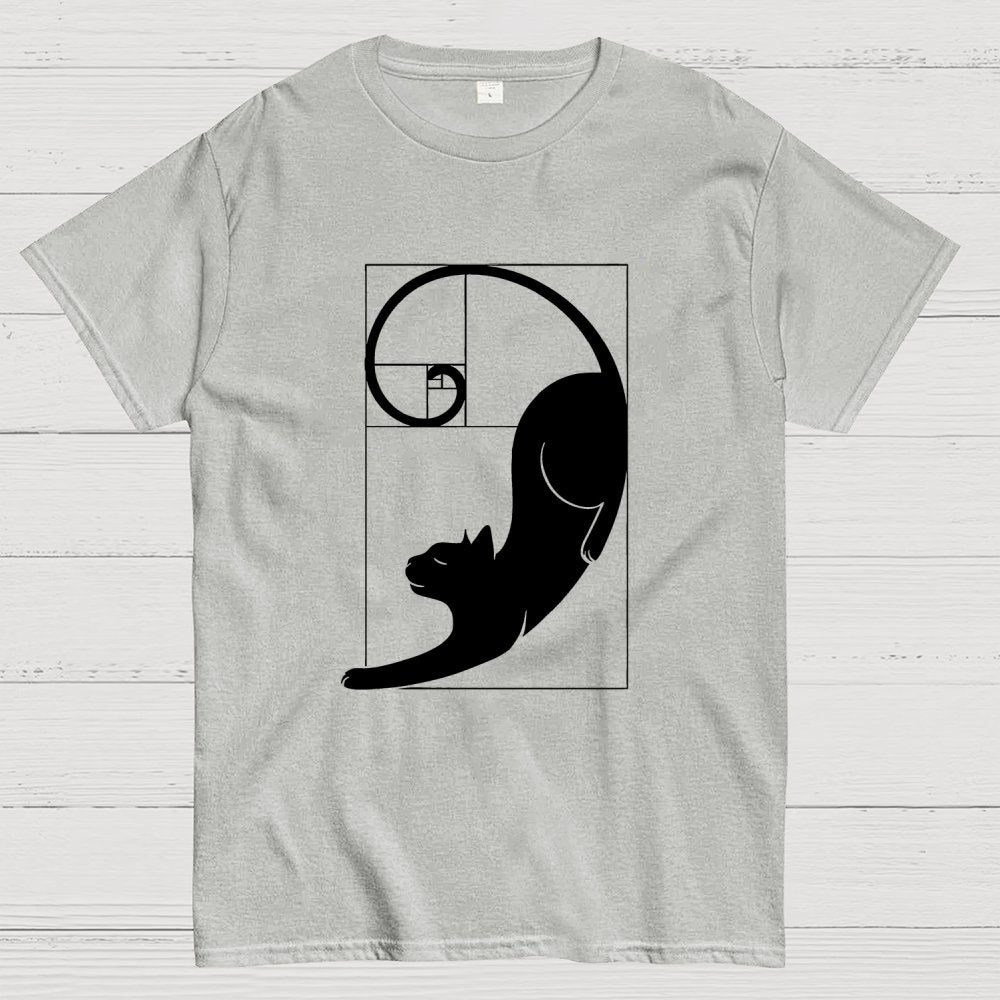 Fibonacci cat golden ratio Geek T-Shirt