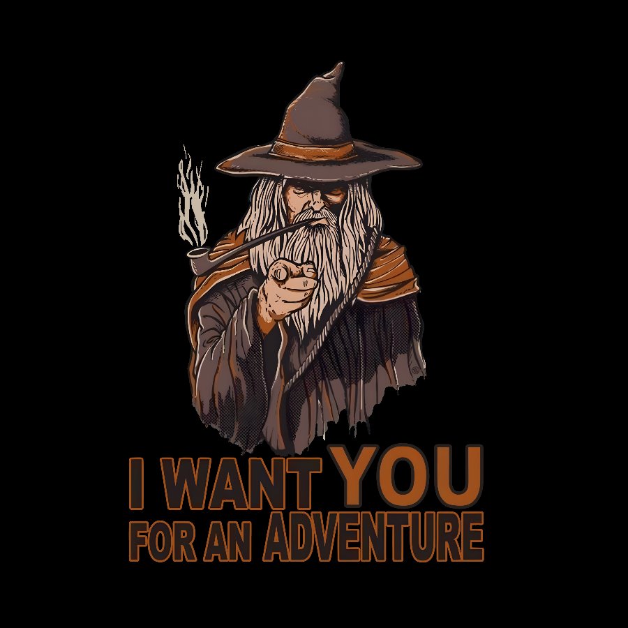 I Want You For An Adventure Geek T-Shirt