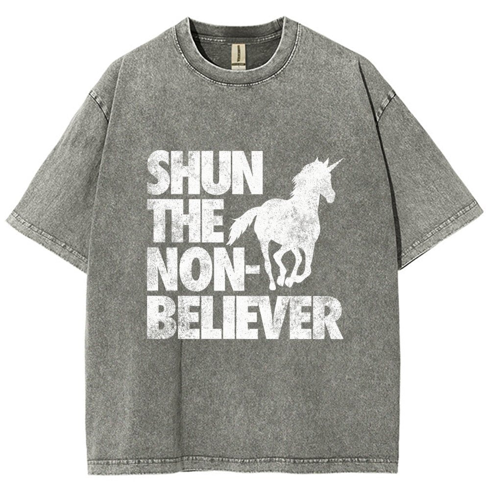Shun the Non-Believer! Vintage Distressed T-shirt