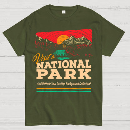 Visit a National Park Geek T-Shirt