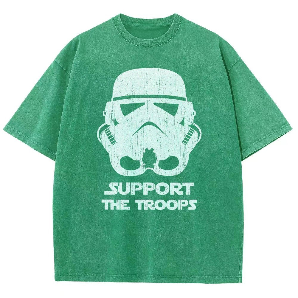 Support The Troops Vintage Distressed T-shirt