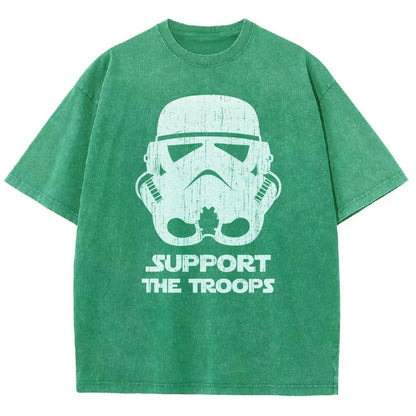 Support The Troops Vintage Distressed T-shirt