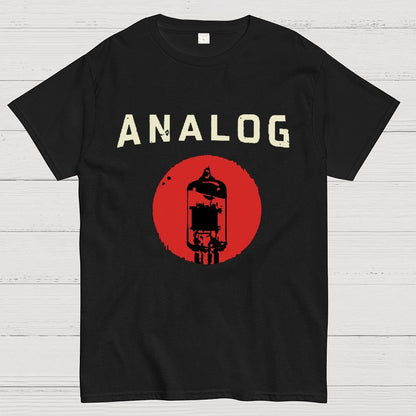 Vacuum Tube Analog Distressed Geek T-Shirt