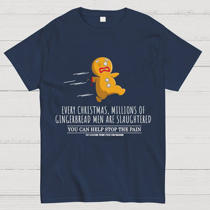 Gingerbread Man Geek T-Shirt