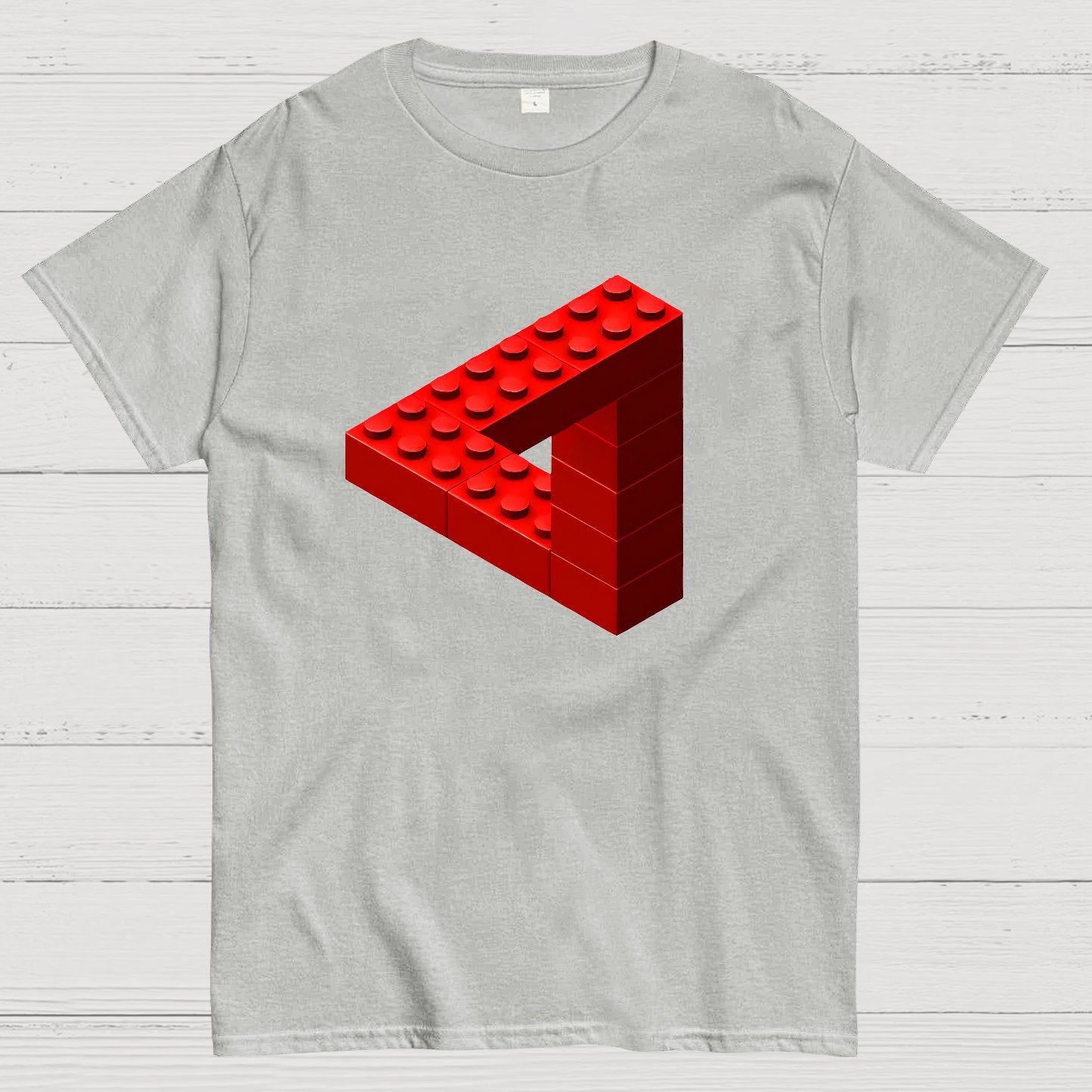 Escher Toy Bricks Geek T-Shirt