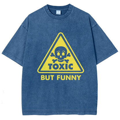 Toxic but Funny Vintage Distressed T-shirt