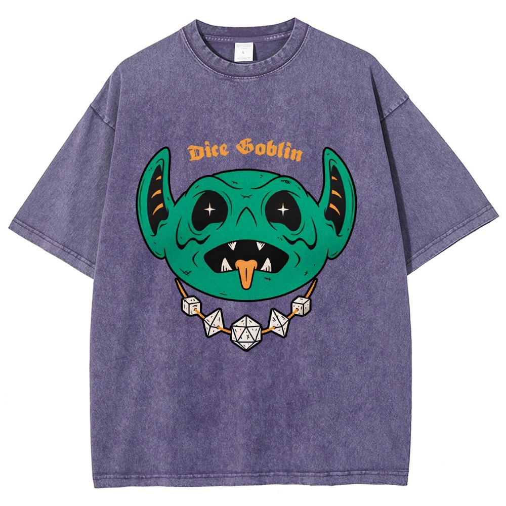 Dice Goblin Vintage Distressed T-shirt