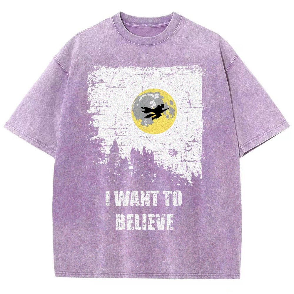 Believe Vintage Distressed T-shirt