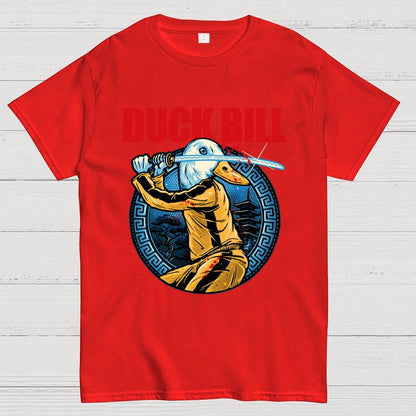 Chinese Kung Fu Duck Geek T-Shirt