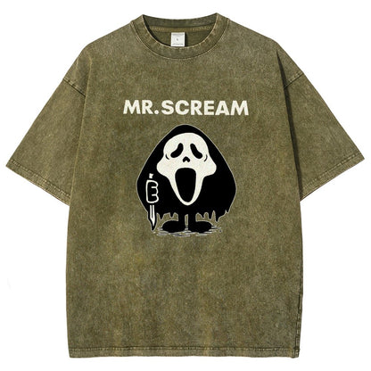 Mr. Scream Vintage Distressed T-shirt
