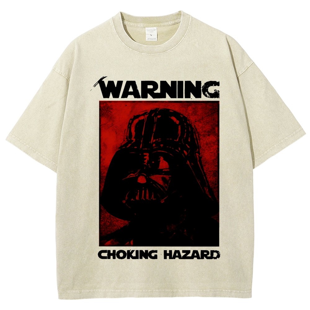 Warning Choking Hazard Vintage Distressed T-shirt