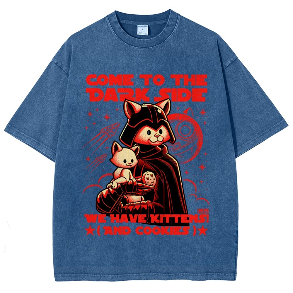We Have Kittens and Cookies Vintage Distressed T-shirt
