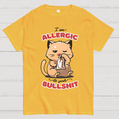 Allergic To Your Bullshit Geek T-Shirt