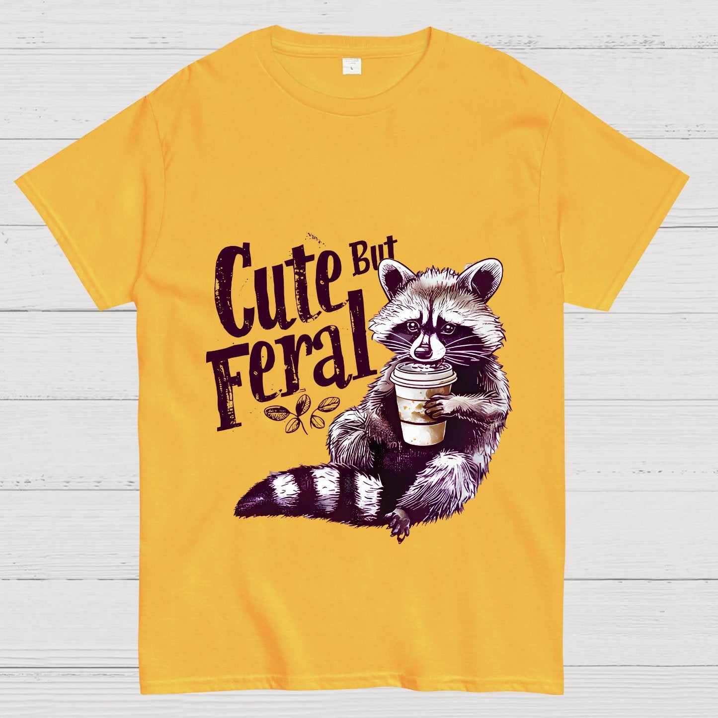 Cute But Feral Funny Geek T-Shirt